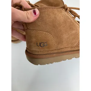 UGG Neumel Chestnut Suede Lace Up Sheepskin‎ Lined Boots 1094269 Womens 8 thumbnail 7