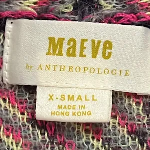 Anthropologie Maeve Peggy Python Cardigan SIZE‎ XS oversized alpaca soft thumbnail 7