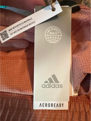 Adidas AeroReady Activewear Running Shorts Peach XL thumbnail 3
