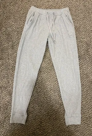 Alo Muse Sweatpants Athletic Heather Grey thumbnail 1