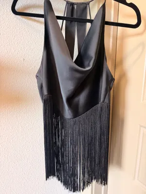 ZARA Fringe Tank Top thumbnail 2