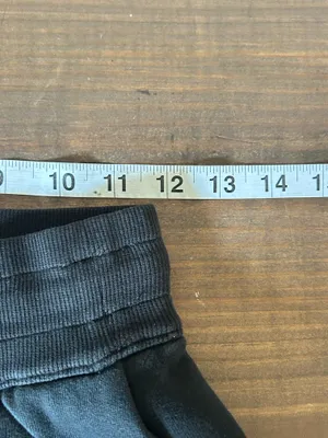 Lululemon Scuba High-Rise Jogger Black Cotton Fleece Sweatpants Size 0 W-27 thumbnail 5