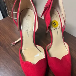 Jessica Simpson Red Women's Heels thumbnail 2