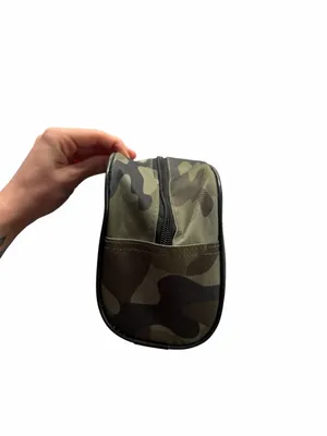 Camo Travel Toiletry Bag Camouflage Makeup Cosmetic Zipper Pouch Case 8.5"x5.5" thumbnail 3