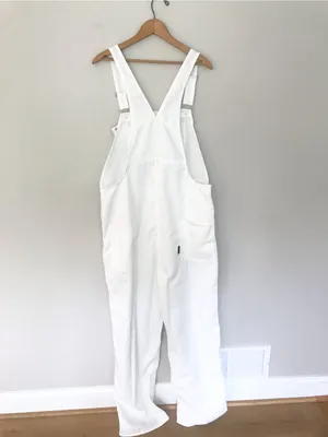 NWT Penn State White Overalls with Nittany Lion logo thumbnail 5