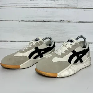 De Florance Cloudea Leather Sneakers Shoe Size 9.5 Cream Black Italy thumbnail 5