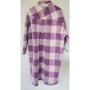 Isabel Marant Etoile Fontizi Blanket Coat in Rosewood FR 38 US 6 Thick Heavy thumbnail 4