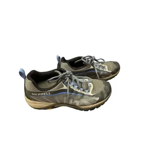 Merrell Performance Vibram wms gray blue hiking walking sneakers sz 8 SKU 9943 thumbnail 15