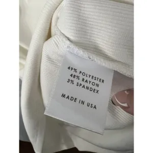 Revolve XS Lovers + Friends Flora Short Sleeve Ruched WINTER White‎ Mini Dress S thumbnail 4