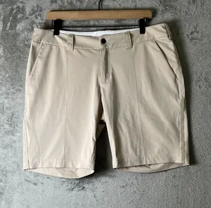 Lululemon Club‎ Short Mojave Tan High Rise Golf Tennis Stretch Shorts Women's 12 thumbnail 1