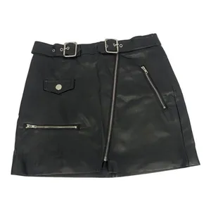 Forever 21 Women's Faux Black Leather Mini Skirt Size Small thumbnail 1