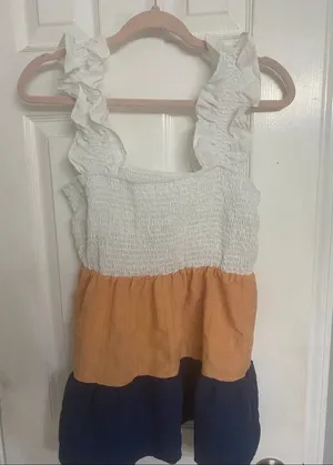 Colorblock tank Multiple Size XL thumbnail 1