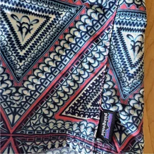 Patagonia‎ Pink and Blue Print Baggies Skirt M thumbnail 4