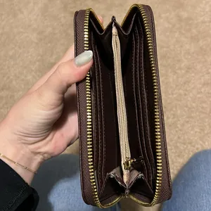 Brown Weaved Wallet thumbnail 3