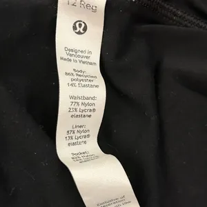 Lululemon Black Athletic Skort 12 thumbnail 7