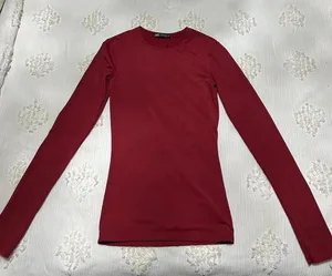 Zara Fitted Long Sleeve Top thumbnail 1