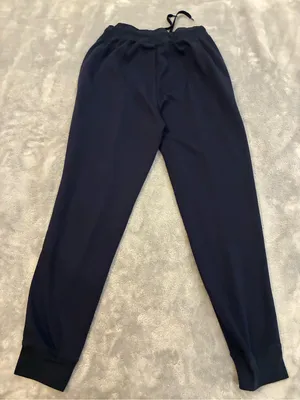 Women’s Fruit of the Loom Navy Jogger Pants with Drawstring Waist Size Small thumbnail 2