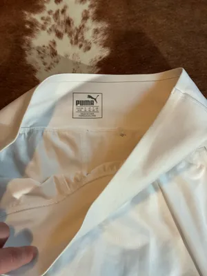 Puma like new white tennis skirt size medium thumbnail 3