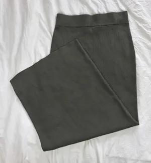 Open edit dark green midi skirt thumbnail 1