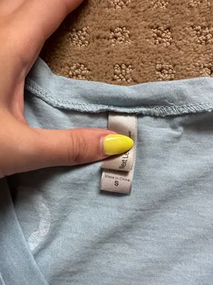 ADPi V Neck T Shirt Blue thumbnail 3