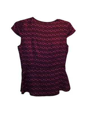 Ann Taylor Short Sleeve Blouse Size 8 thumbnail 3