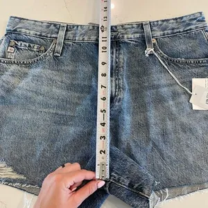 NWT AG-ED Denim Alexxis‎ Short High Rise Wedgie Shorts size 33 thumbnail 9