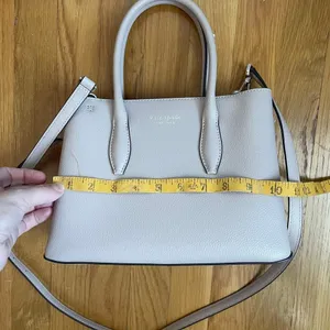 Kate Spade New York Eva Small Top Handle Crossbody‎ Bag Blush Pebbled Leather thumbnail 10