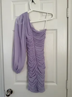 Hello Molly Dress Purple Mini thumbnail 4
