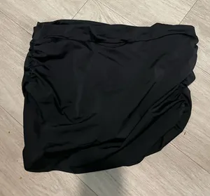 croft & barrow Black Swim Skirt - Sleek Coverage thumbnail 1