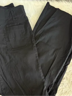 Maeve Junie Jean Black Flare Trousers Size 28 High Rise Anthropologie thumbnail 7