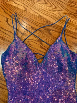 B. Darlin sequin backless dress thumbnail 2
