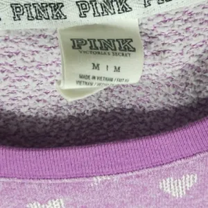 PINK - Victoria's Secret snowflake sweatshirt sz M thumbnail 5