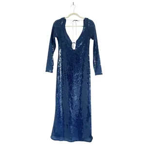 Bardot Verona Sequin dress Cobalt blue Size 6 Gala Event Party Formal thumbnail 4