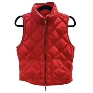 J Crew quilted down puffer vest. Size Small thumbnail 1