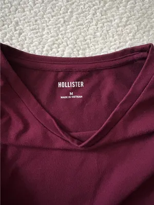 Hollister Maroon Long Sleeve thumbnail 2