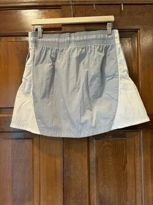 Nike Sportswear Woven Skirt Light Blue Grey‎ FN3833-013 Womens Size Large L thumbnail 3