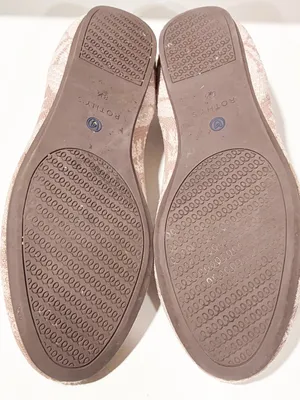 Rothy’s Retired Lily Cream Loafer Fabric Round Toe Ballet Flat Size 8.5 thumbnail 5
