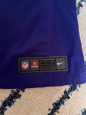 Nike Baltimore Ravens Joe Flacco #5 Women’s On Field Jersey Purple M thumbnail 6