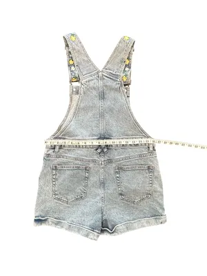 Her Universe Disney Winnie the Pooh Eeyore Denim Shortalls Overalls Small S thumbnail 12