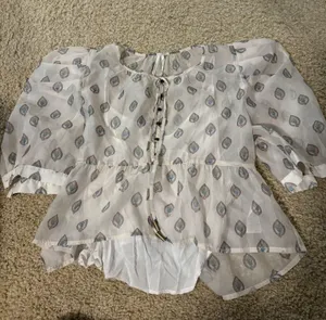 Anthropology blouse thumbnail 1
