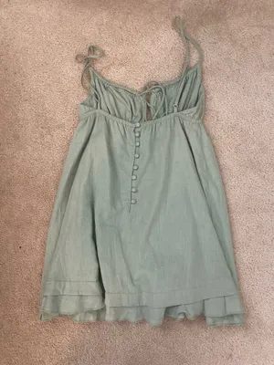 Green Princess Polly Mini Dress thumbnail 4