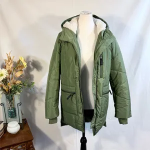 O’Neill Cheyenne Hooded Puffer Jacket Vineyard Green Women’s Size Small💚 thumbnail 3