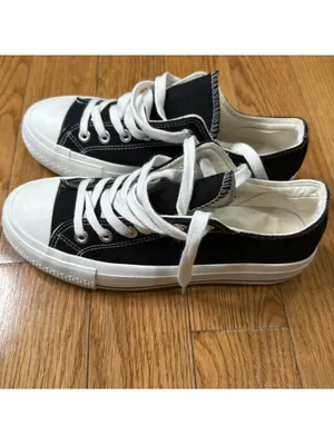 Size 8M Women’s Shoes Sincerely Jules Vina Black & White thumbnail 6