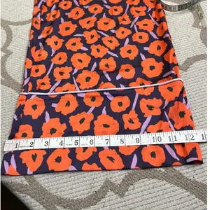 Anthropologie HUTCH Poppy Floral Wide-Leg Crop Pants Orange/Purple Size S thumbnail 8