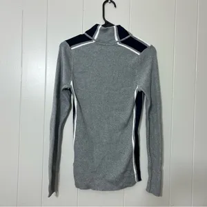 Tommy Hilfiger Gray Full Zip Womens Sweater Size S thumbnail 6