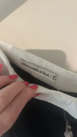 Abercrombie Strapless Dress Linen Blend thumbnail 3