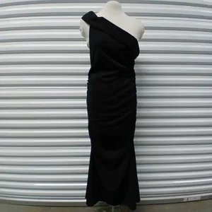 24seven Women's Formal Dress Size Large Black Bodycon Stretch Cocktail Party thumbnail 5