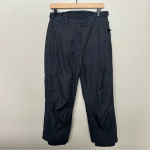 Obermeyer Utility Cargo Black Ski Snow Pants Waterproof Insulated Ladies Size 8 thumbnail 2