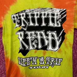 Trippie Redd Life's A Trip Tour tie dye Tee size small thumbnail 2
