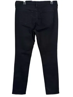 J.Crew Reid Slim Jeans Dark Black Wash Stretch Denim size 31 thumbnail 3